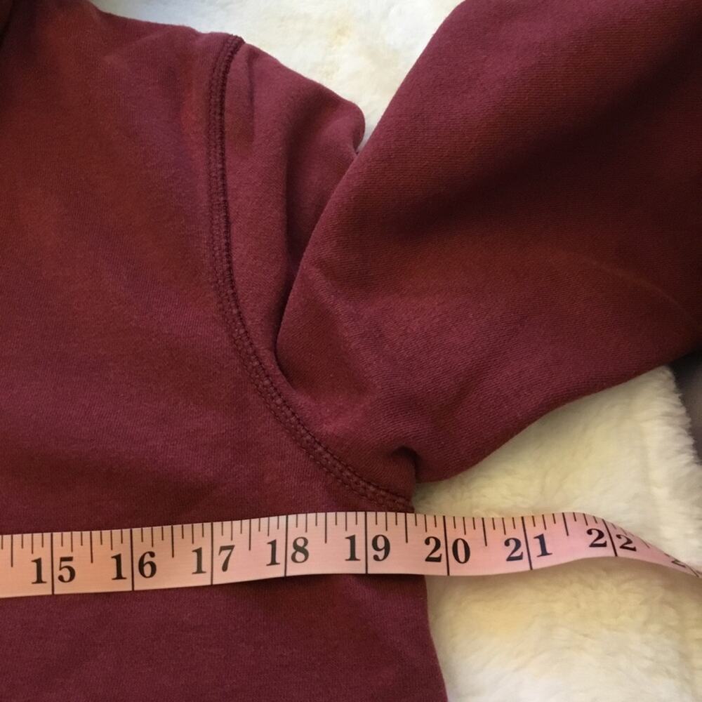 H&M Burgundy Zip-Up Hoodie - Picture 10 of 14